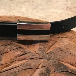 Ted Baker Thin Black Belt